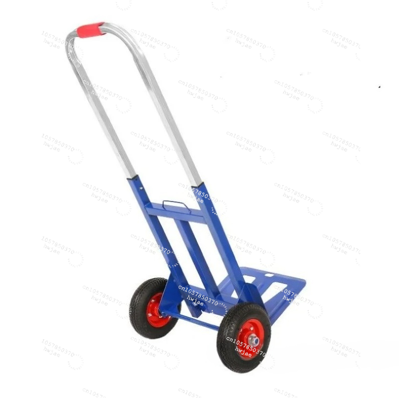 Pull Cart Fold - Portable Folding Trolley Small Pulling Hand
