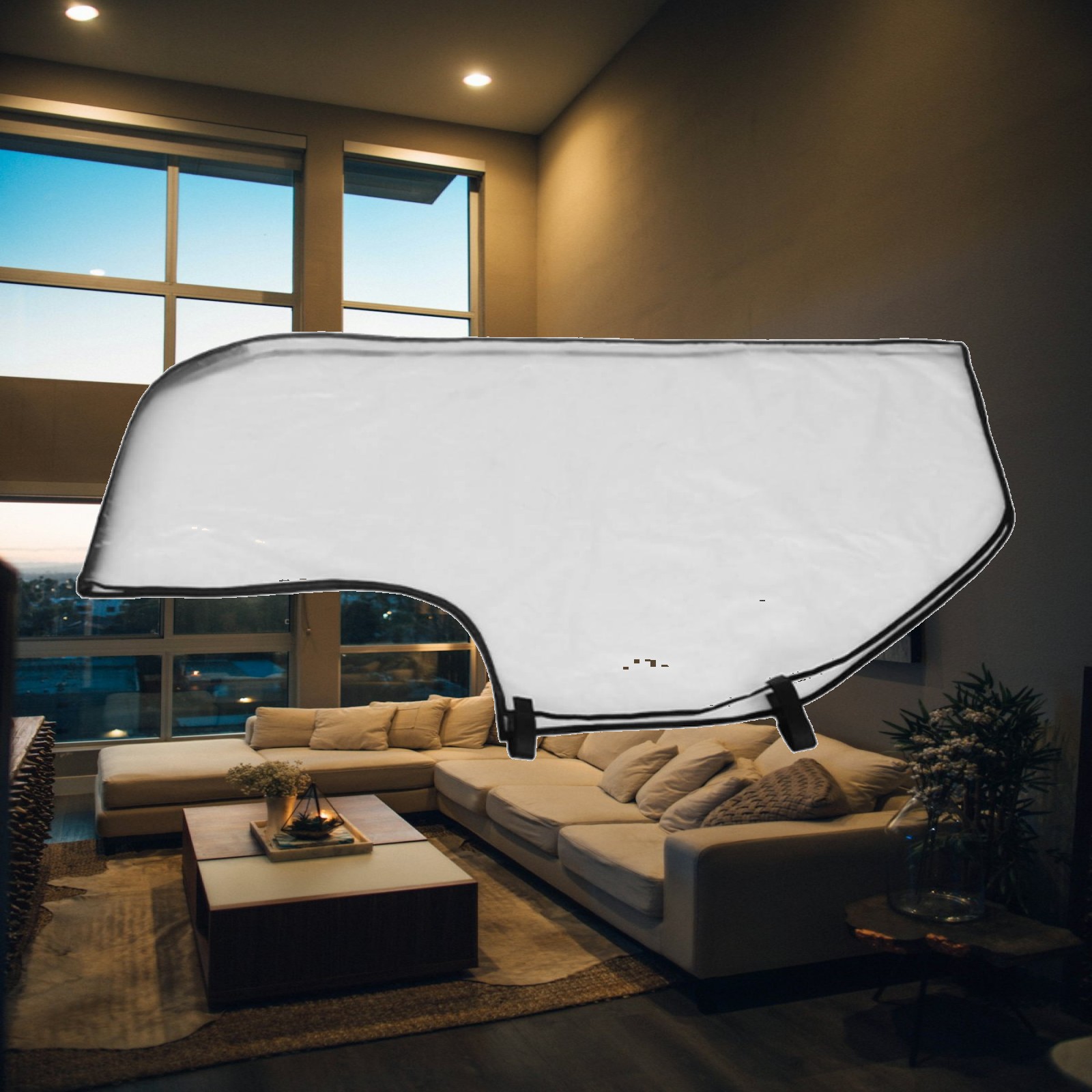 Golf Equipment - Oversized Golf Equipment Cover Transparent Rain