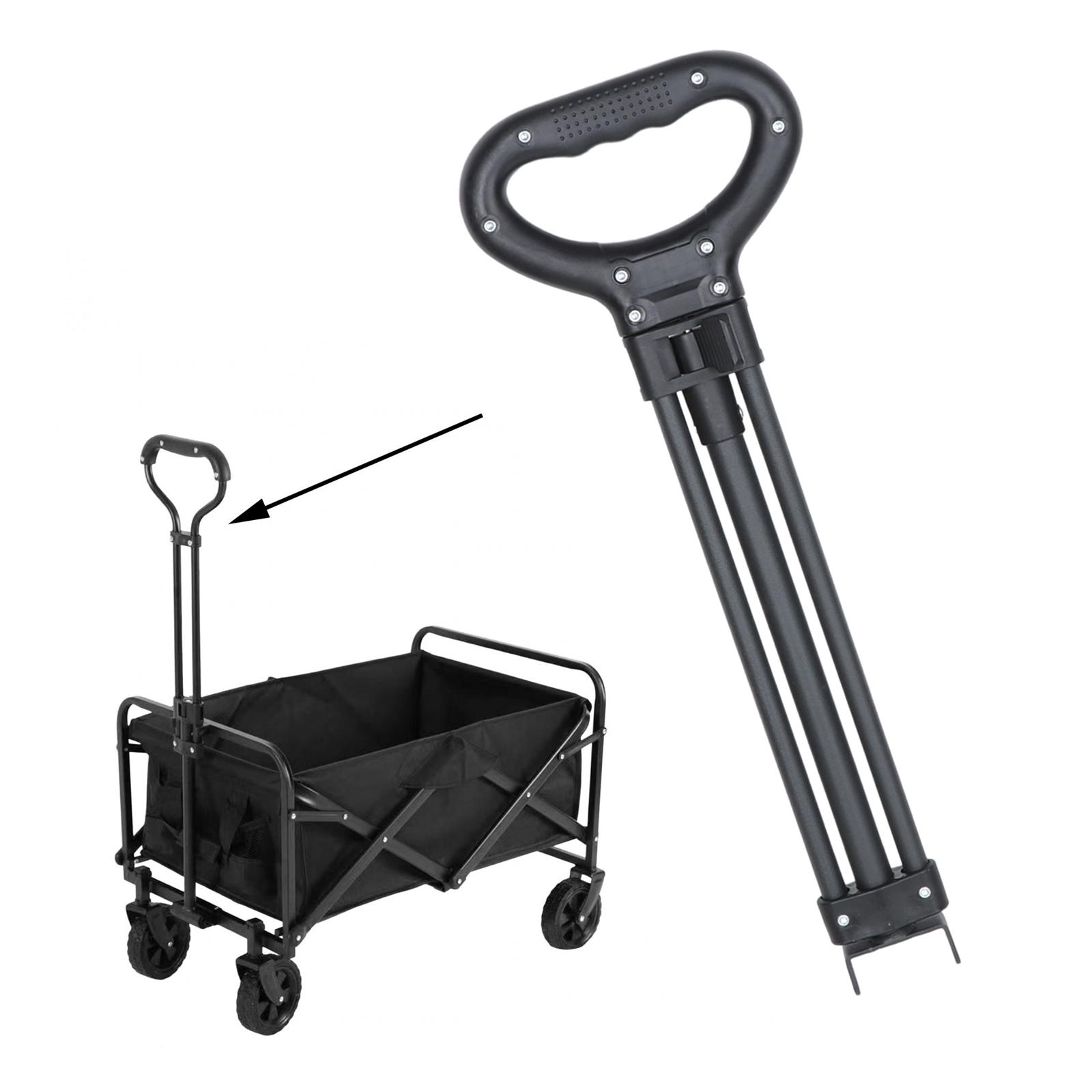 Pull Cart Fold - Folding Wagon Pull Handle Replace Trolley