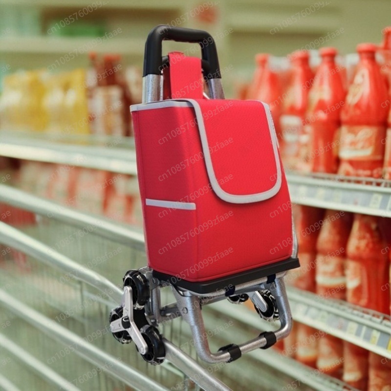 Pull Cart Fold - Folding shopping cart climbing stairs hand-pulled