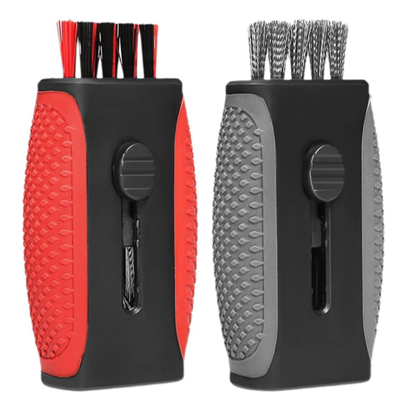 Golf Equipment Suppliers - Golf Club Cleaning Brush with Dual-Head