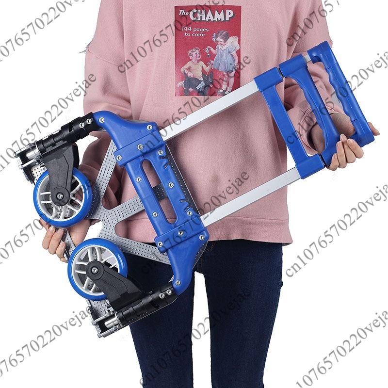 Pull Cart Fold - Load-bearing 50kg Tie Rod Luggage Cart