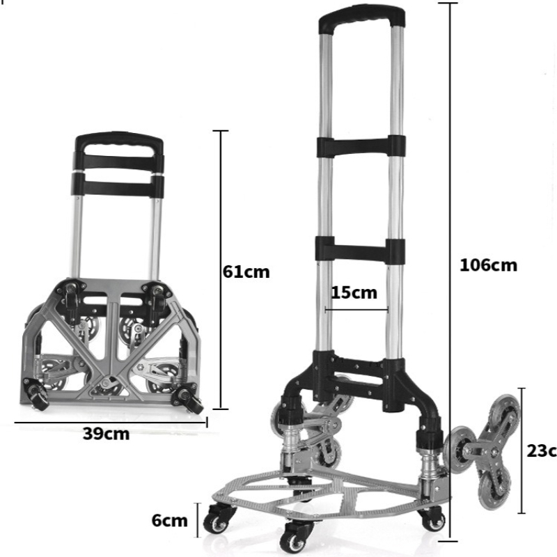 Pull Cart Fold - Climbing Stairs, Hand Pulled Carts, Transporting