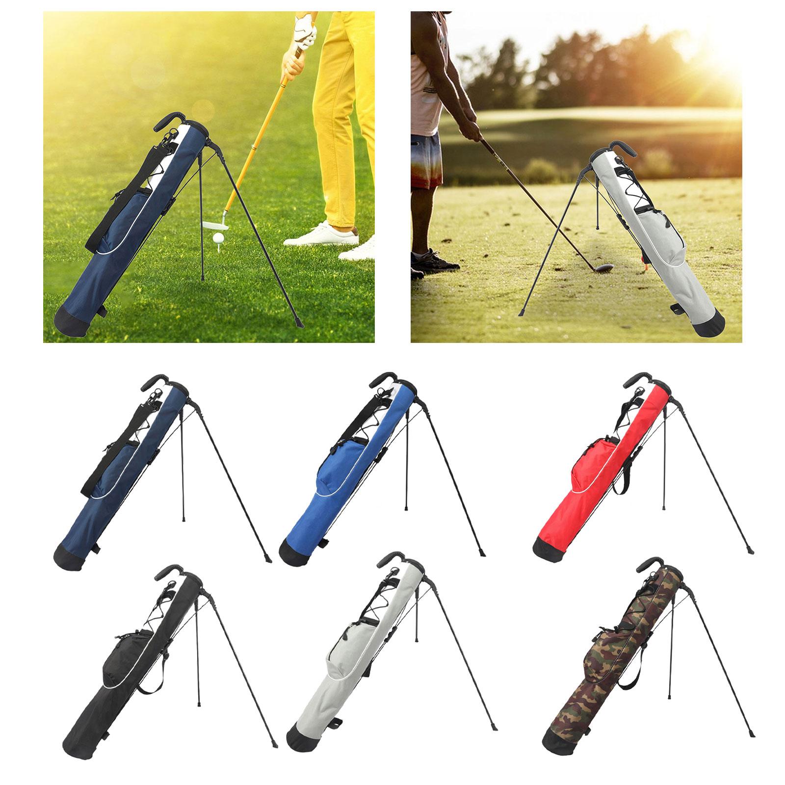 Golf Scorecard Holder - Golf Bag Golf Stand Bag Portable