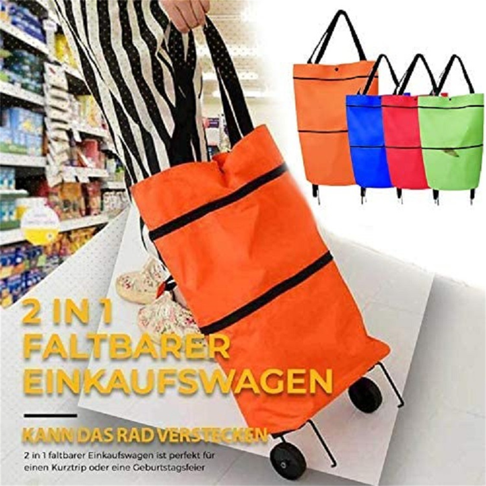 Small Pull Cart Portable Shopp - Pull Cart Fold review and price