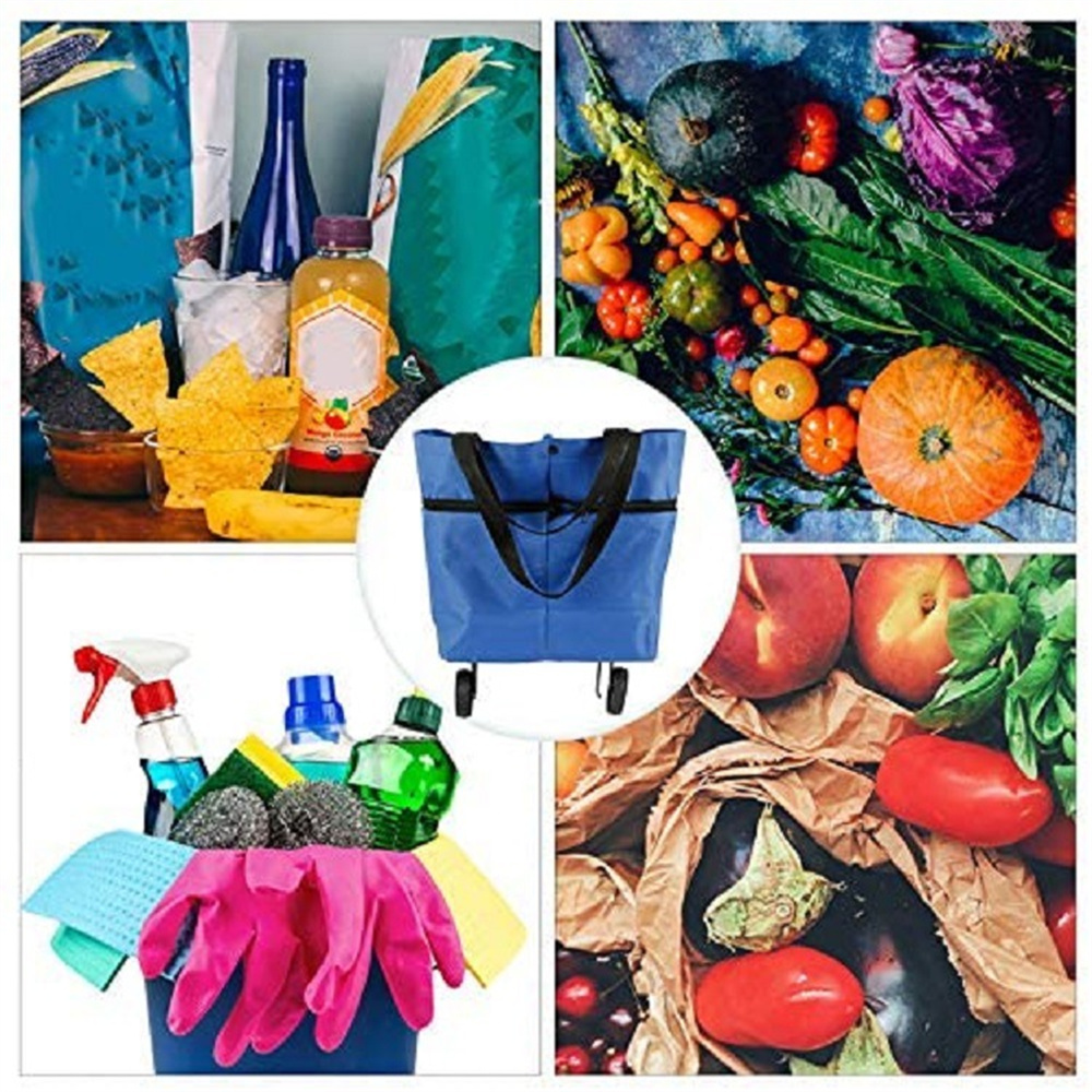 Small Pull Cart Portable Shopp - Pull Cart Fold review and price