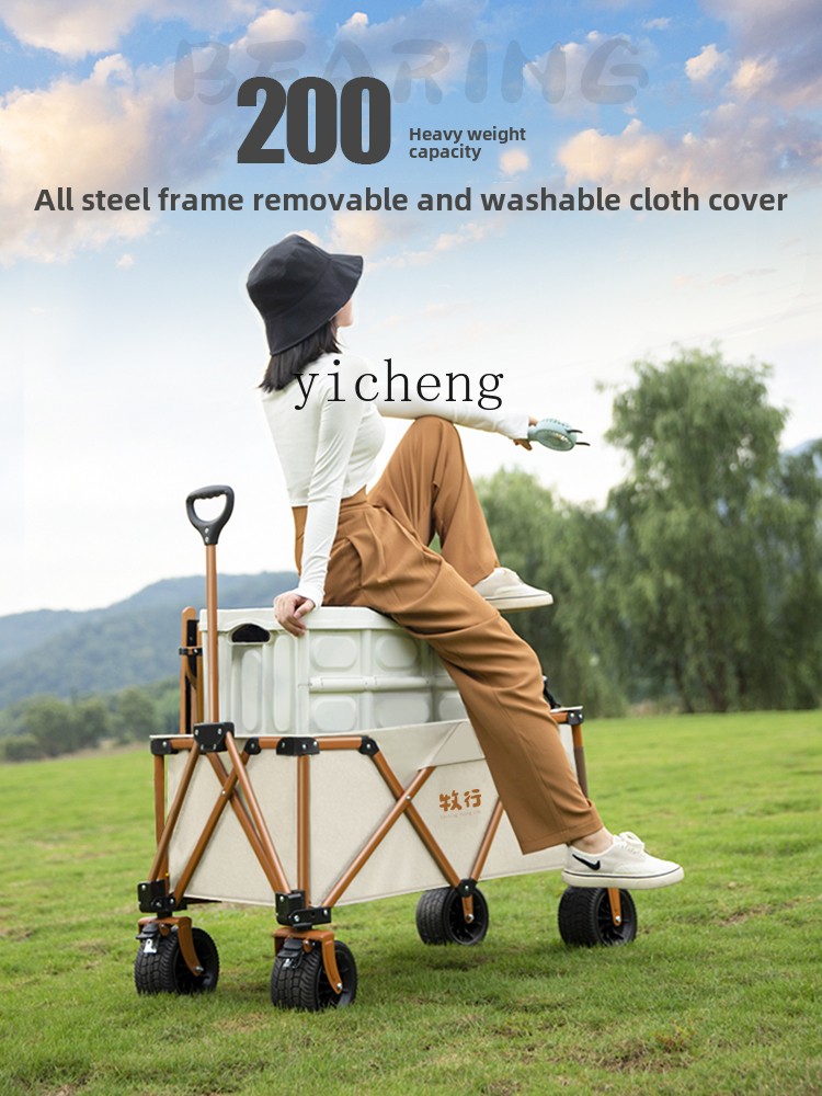 XL grazing camping cart foldin - Pull Cart Fold review and price