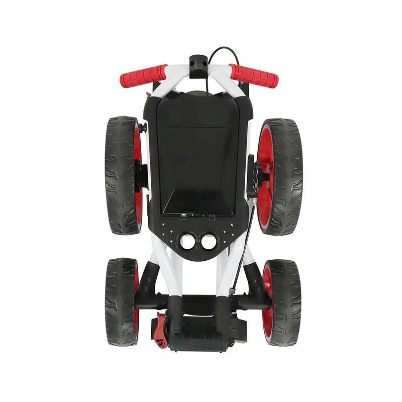Golf Push Cart 4 Wheel Sturdy  - Pull Cart Fold review and price