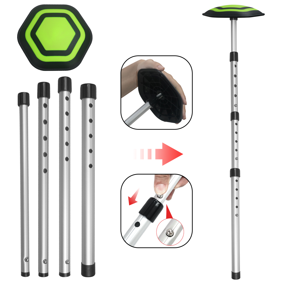 Golf 4-section bag stand alumi - Golf Scorecard Holder review and price