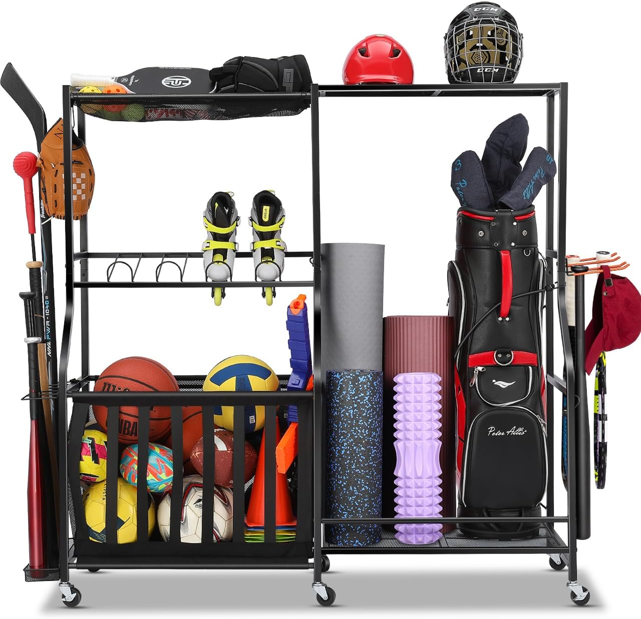 Garage Sports Equipment Organi - Golf Equipment Garage Organizer review and price