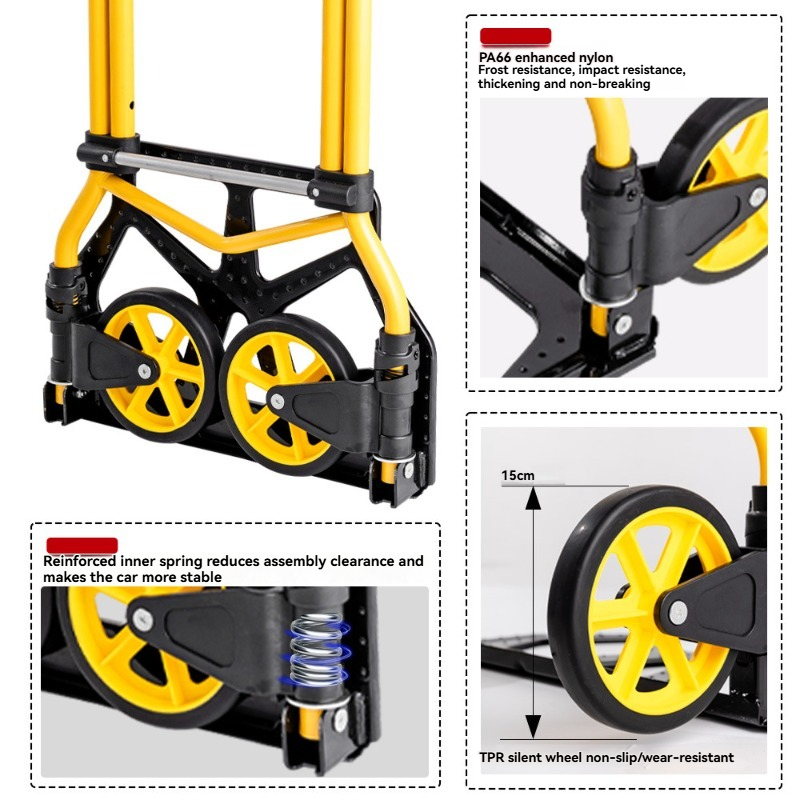 Lightweight Folding Portable H - Pull Cart Fold review and price