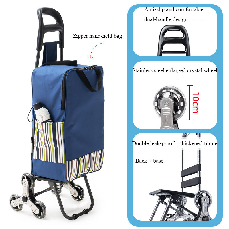 35L Large Capacity Hand-Pulled - Pull Cart Fold review and price