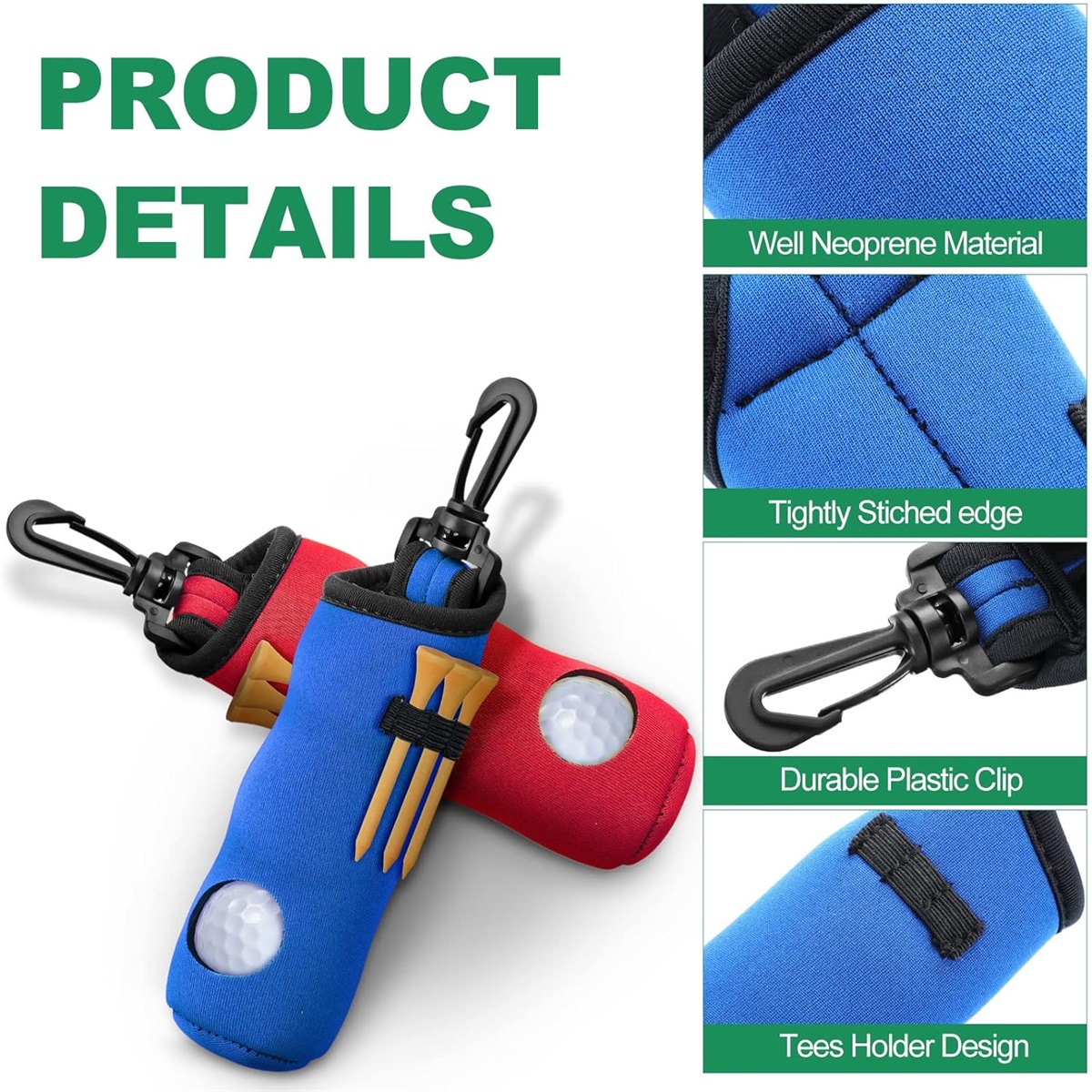 1pc Golf Tee Holder, Golf Ball - Golf Equipment Holder review and price